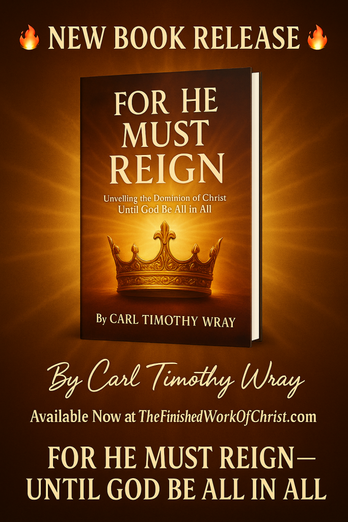 The Finished Work Of Christ