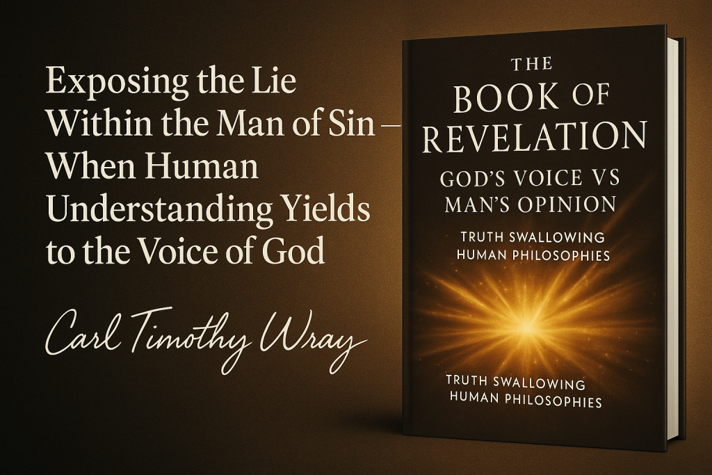Library of Revelation:
The Book of Revelation — God’s Voice vs Man’s Opinion: Truth Swallowing Human Philosophies