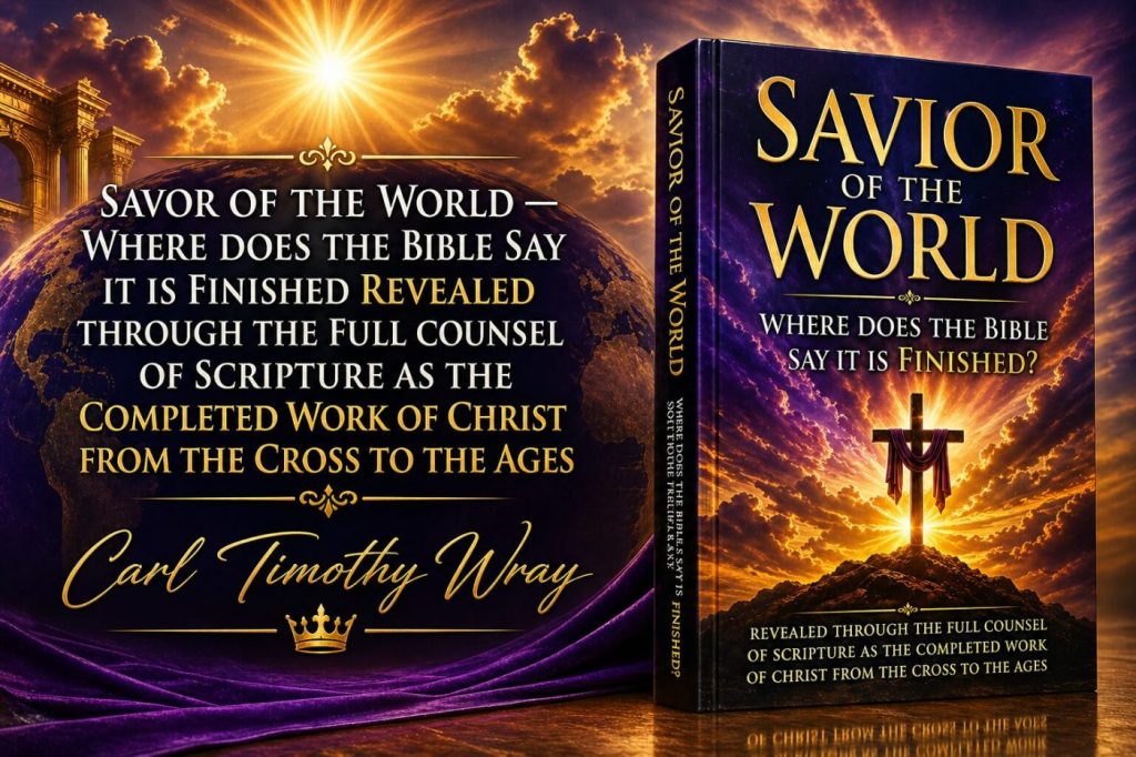 π₯ SAVIOR OF THE WORLD β THE FINISHED WORK REVEALED: Savior of the World β Where Does the Bible Say It Is Finished?