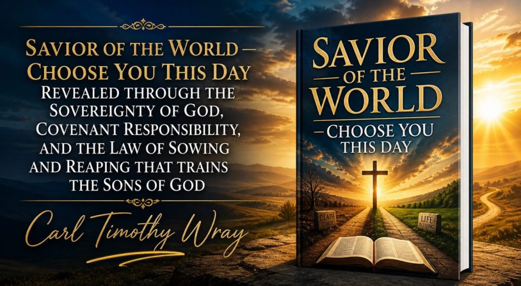 π₯ SAVIOR OF THE WORLD β THE FINISHED WORK REVEALED: Savior of the World β Choose You This Day