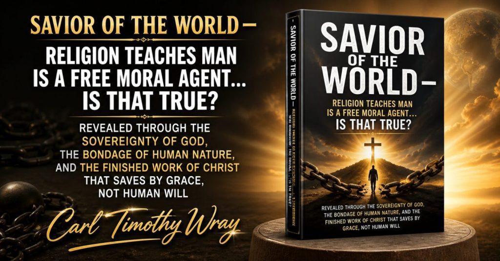 Savior of the World — Religion Teaches Man Is a Free Moral Agent… Is That True?