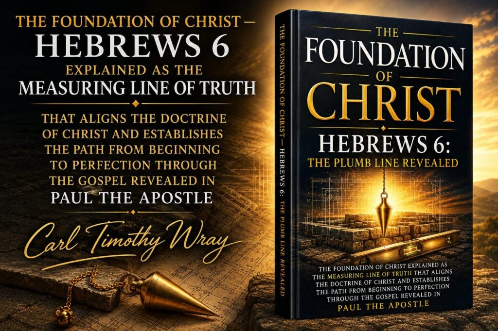 The Foundation of Christ — Hebrews 6: The Plumb Line Revealed