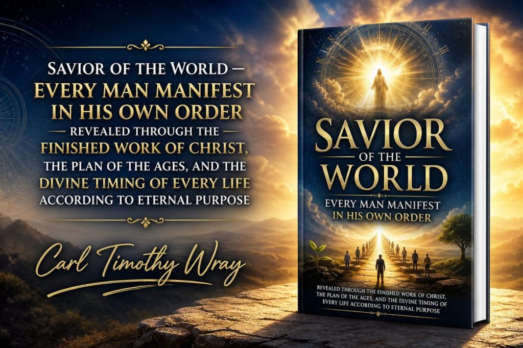 π₯ SAVIOR OF THE WORLD β THE FINISHED WORK REVEALED: Savior of the World β Every Man Manifest in His Own Order